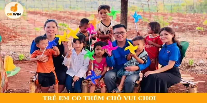 Trẻ em có thêm chỗ vui chơi